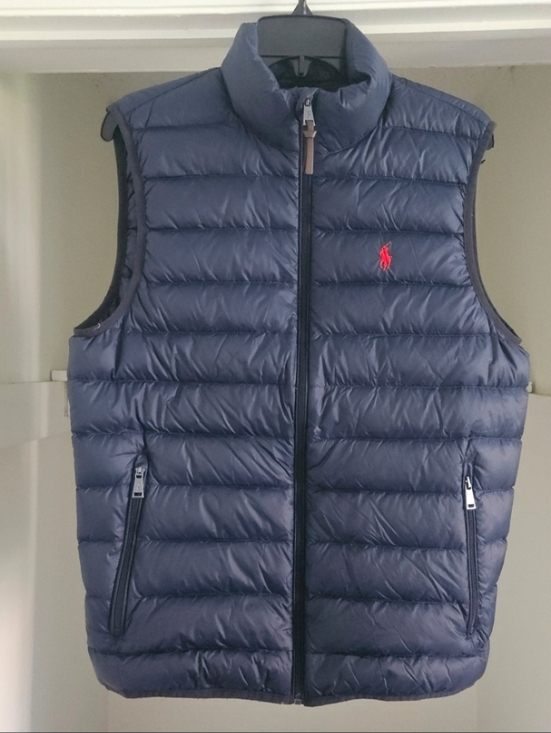 Polo Ralph Lauren Other - POLO RALPH LAUREN MEN'S SIGNATURE PONY WHITE DUCK DOWN LIGHT VEST NAVY SMALL